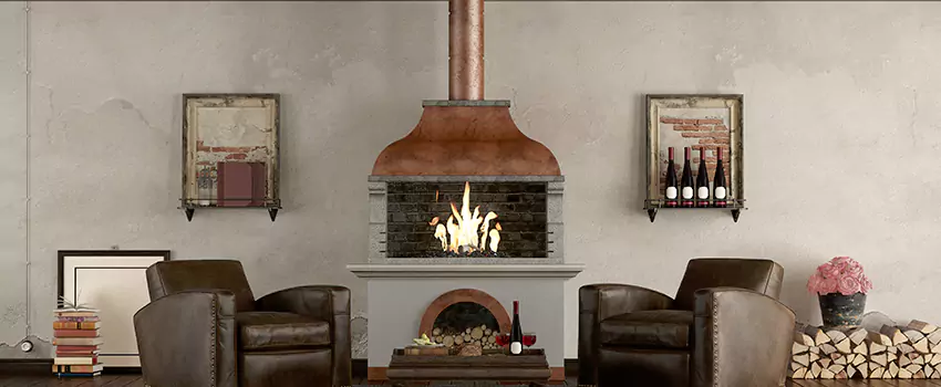 Thelin Hearth Products Providence Pellet Insert Fireplace Installation in Pasadena, CA